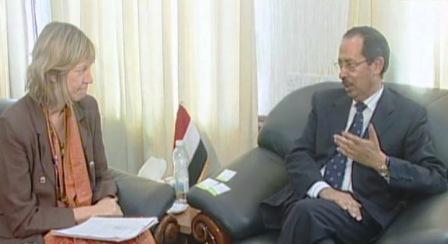 الأرحبي يلتقي بعثة منظمة اوكسفام العالمية